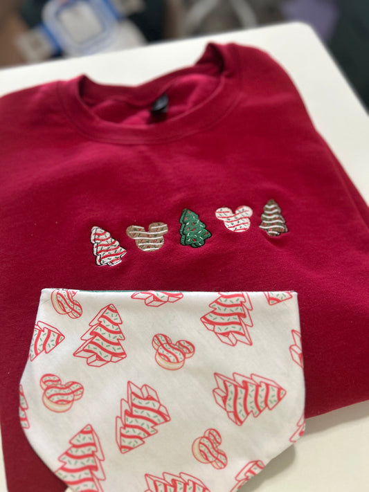 Mouse Tree Cakes Crewneck