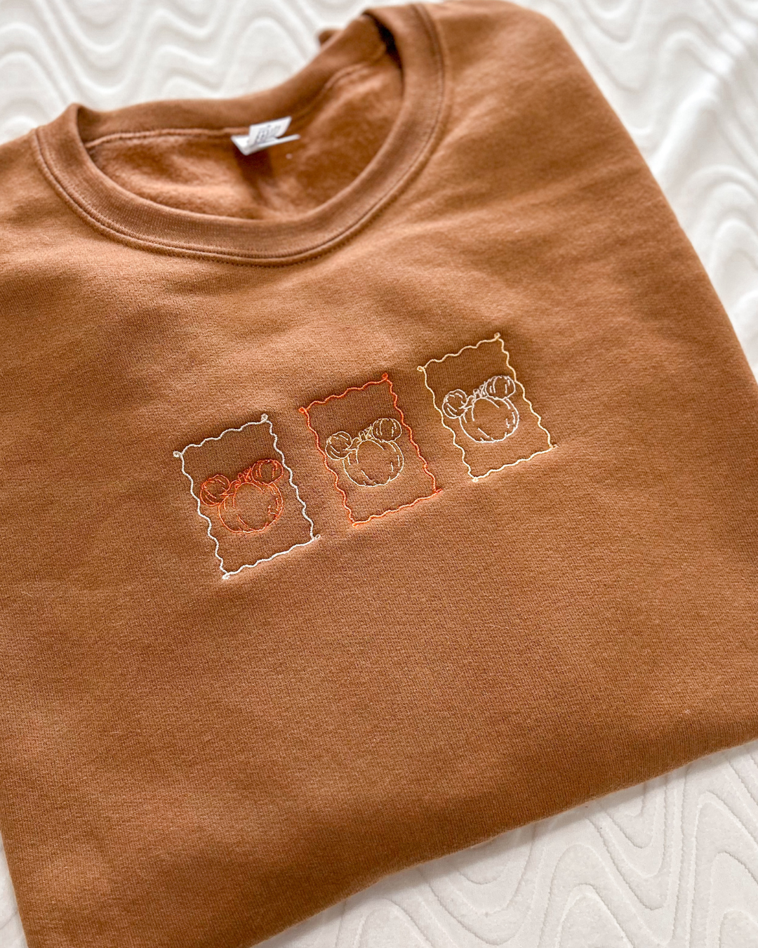 Pumpkin Stamps Crewneck