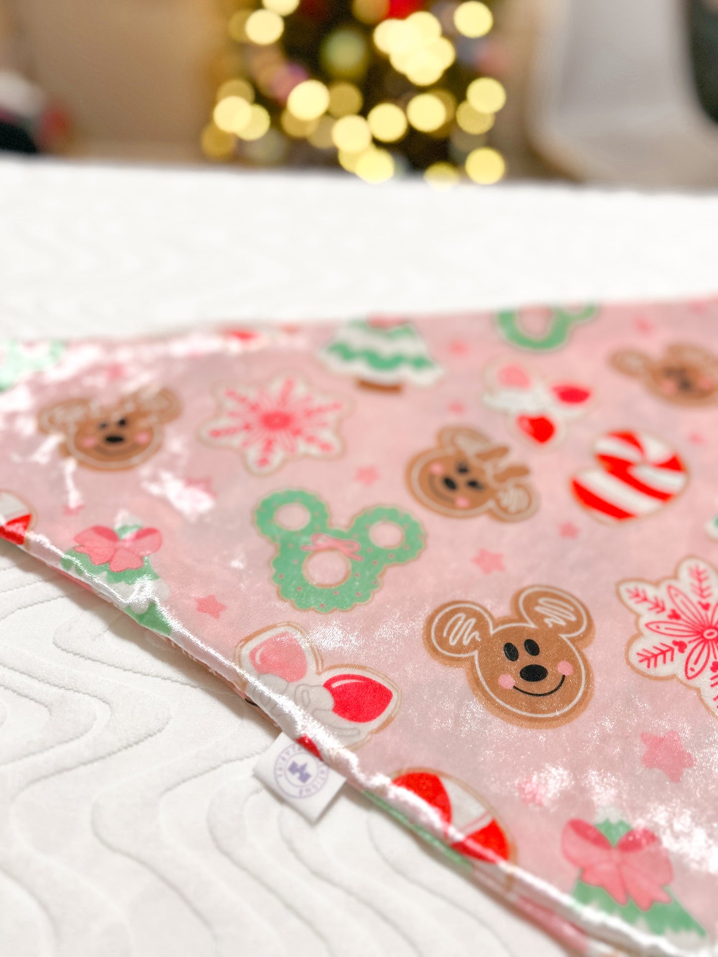 Christmas Cookies Velvet Bandana