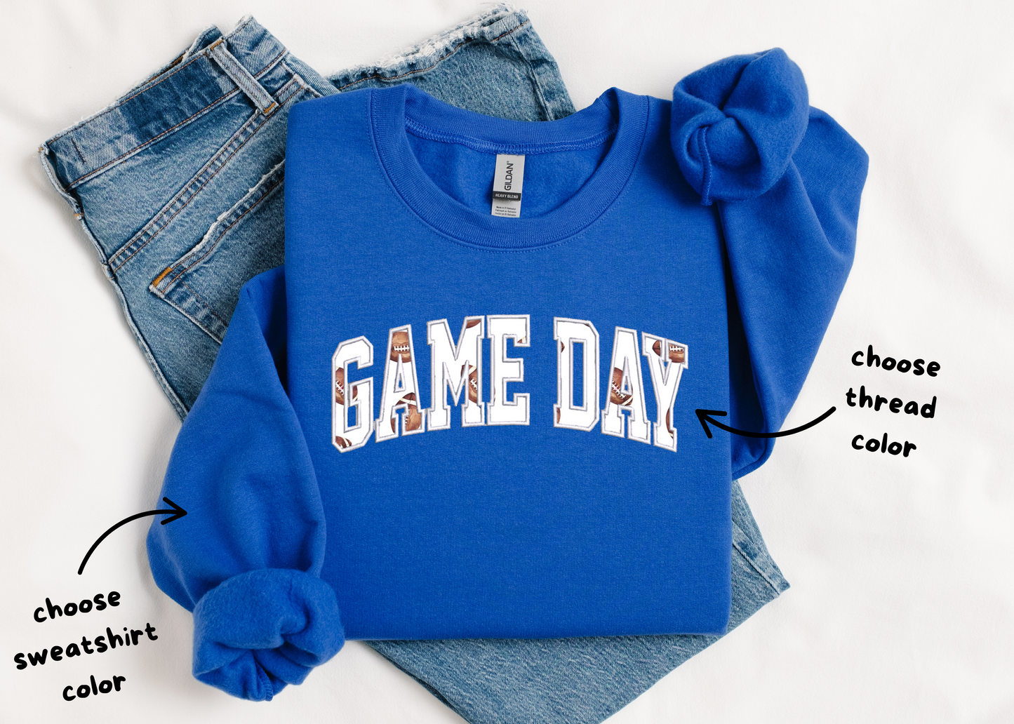 Custom Game Day Crewneck