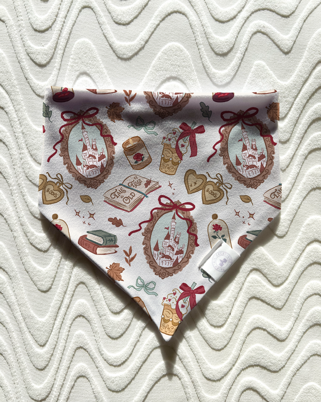 Belle's Book Club Bandana