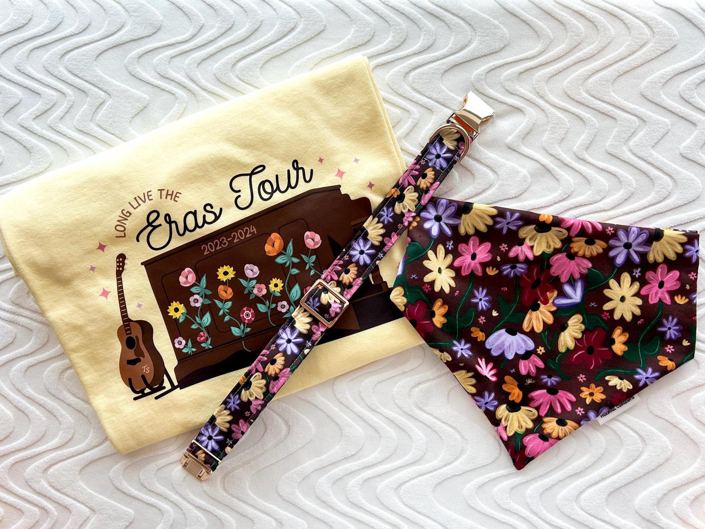 Piano Poppies Bandana