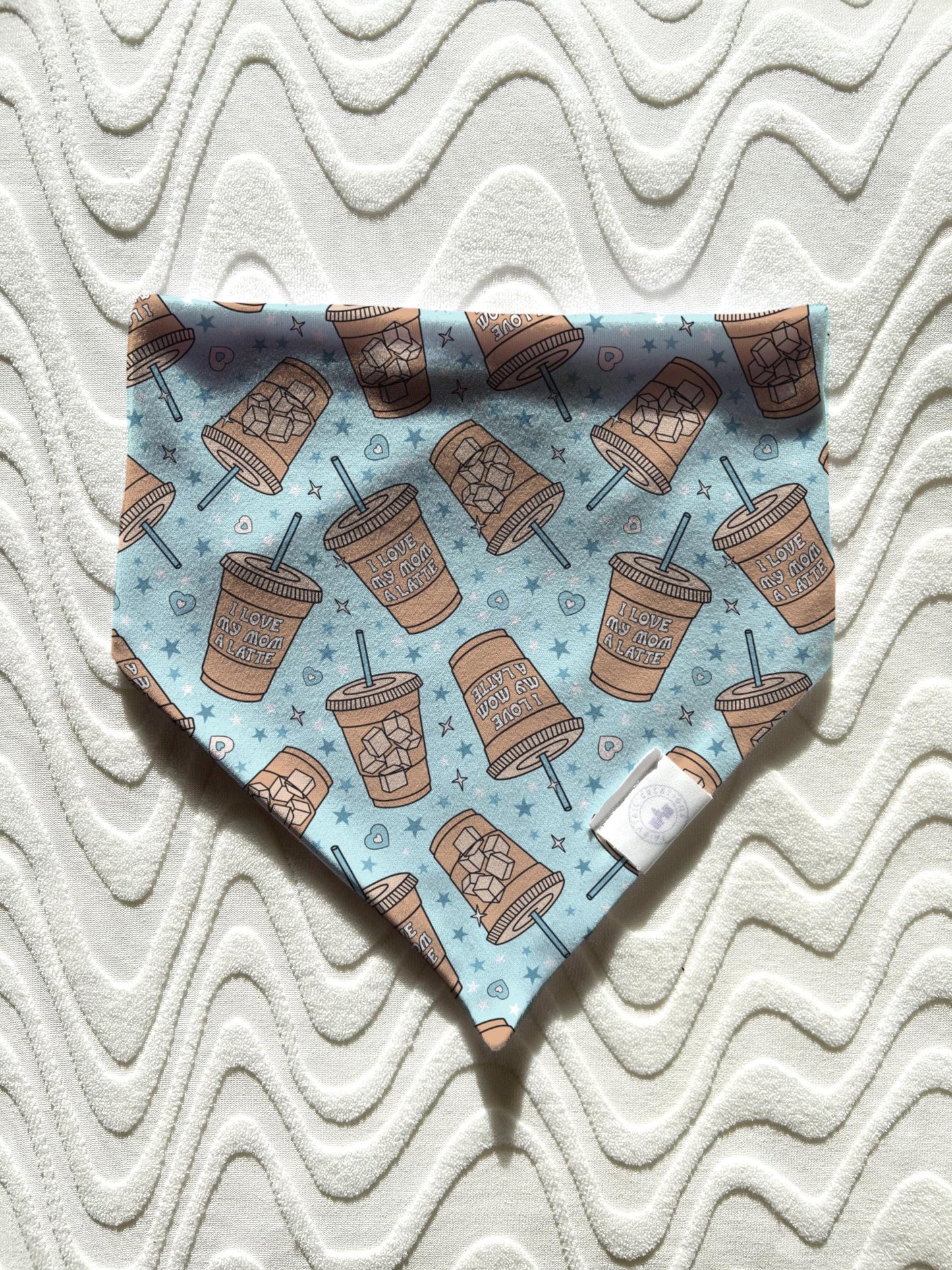 Love Mom a Latte Bandana