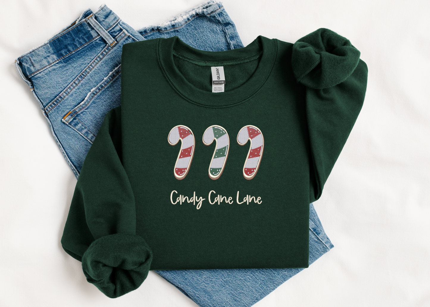 Candy Cane Lane Crewneck