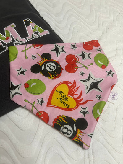 Viva Mouse Vegas Bandana - Pink