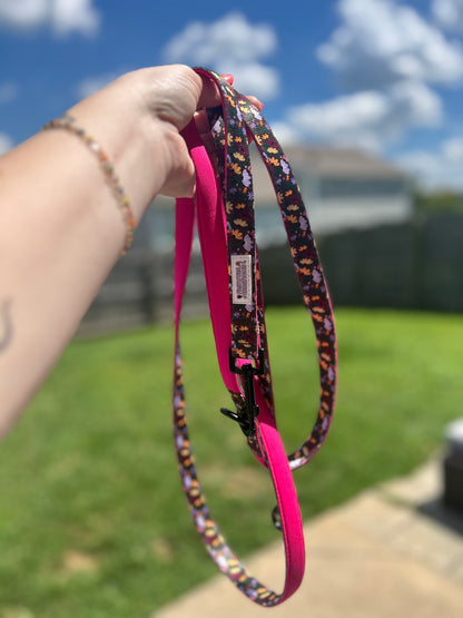 Hands Free Leash - Piano Poppies