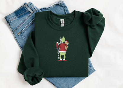 Grinchy Dog Crewneck