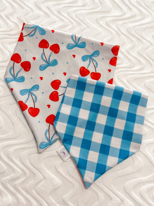 Luv U Cherry Much - Reversible Bandana