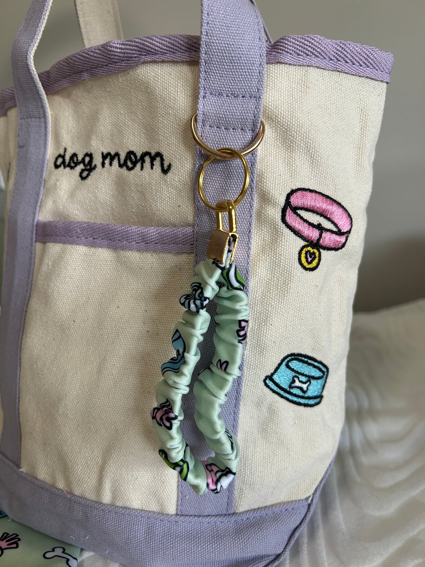 Dog Mom Tote Bag