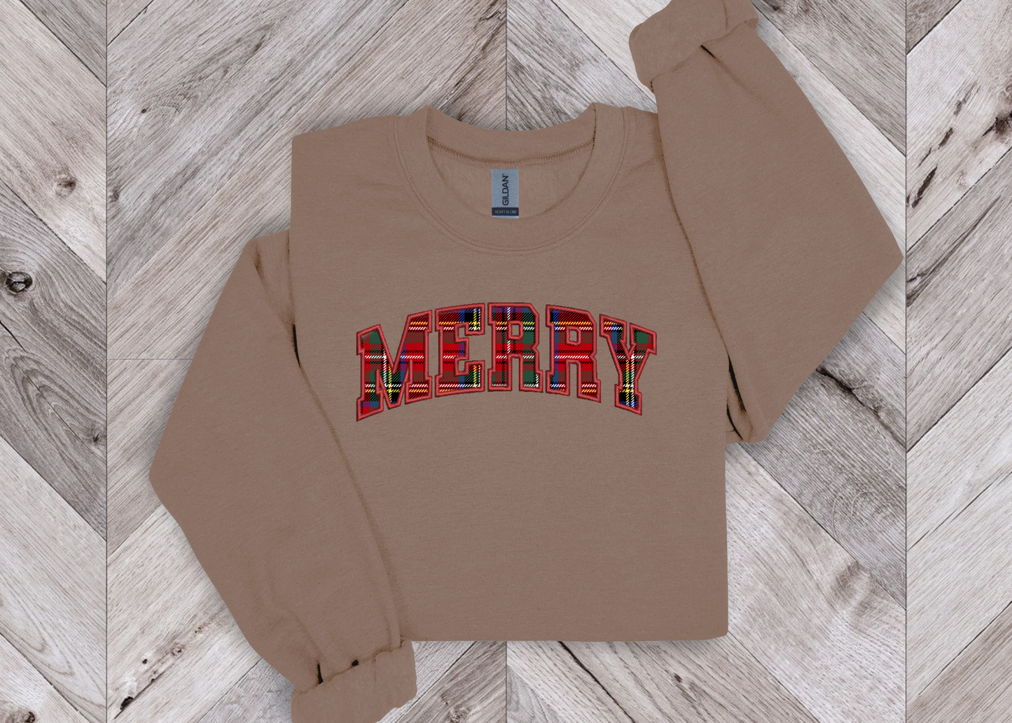 Merry Applique Crewneck