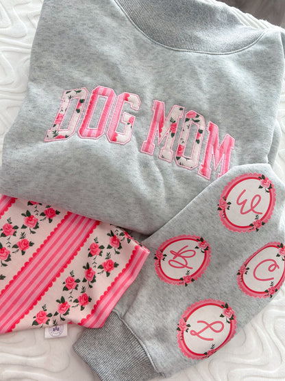 Dog Mom Mock Neck Sweatshirt