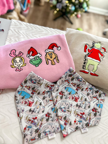 Grinchy Dog Crewneck