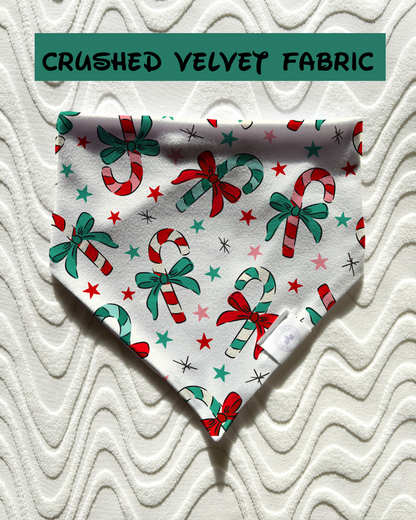 Coquette Candy Cane Bandana