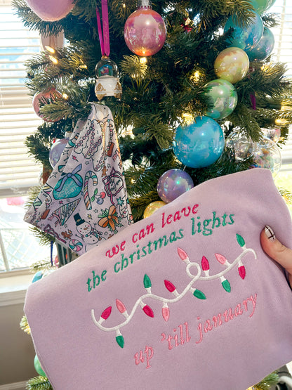 Christmas Lights Crewneck