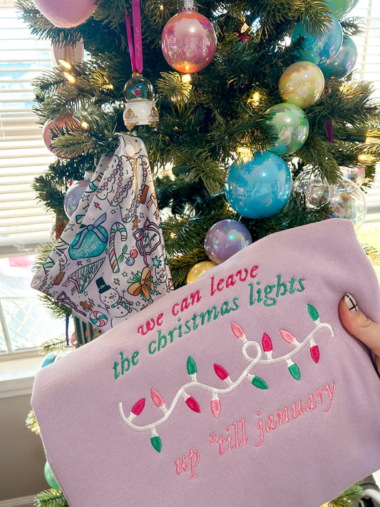 Christmas Lights Crewneck