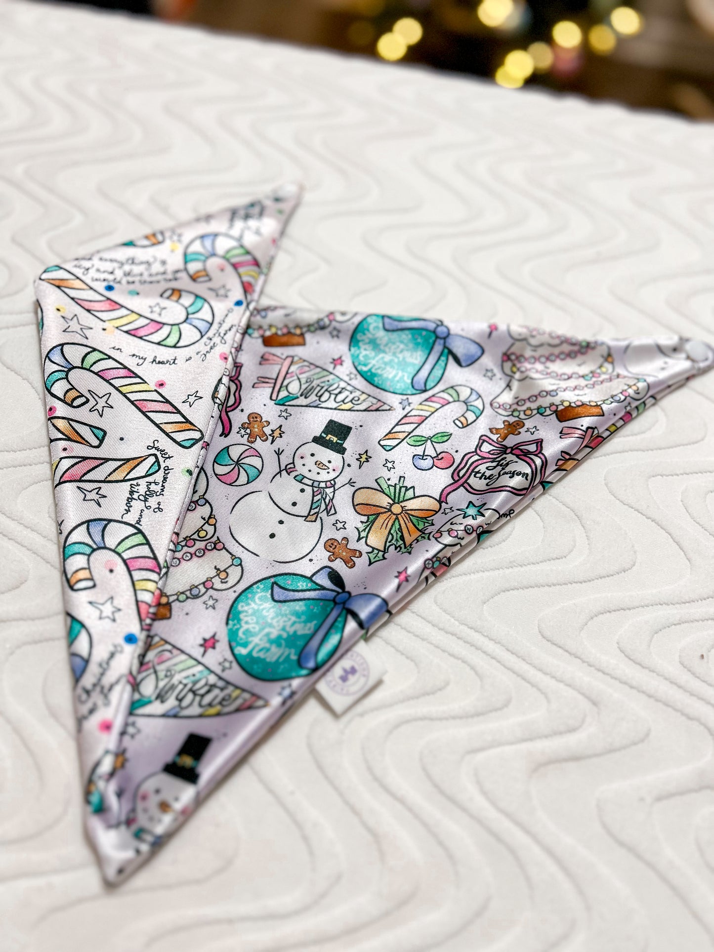 Christmas Tree Farm Bandana - Reversible