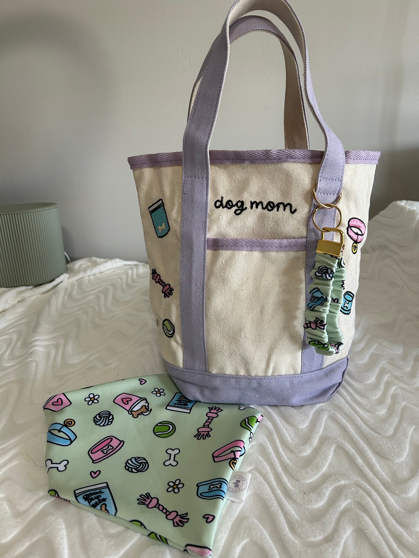 Dog Mom Tote Bag