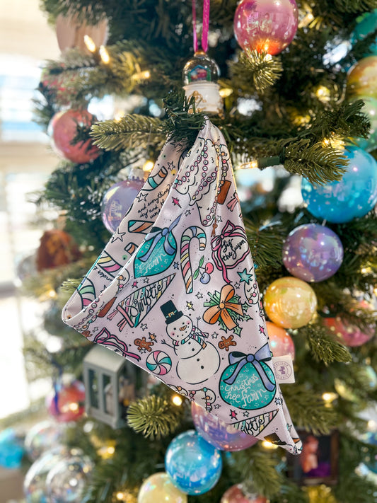 Christmas Tree Farm Bandana - Reversible