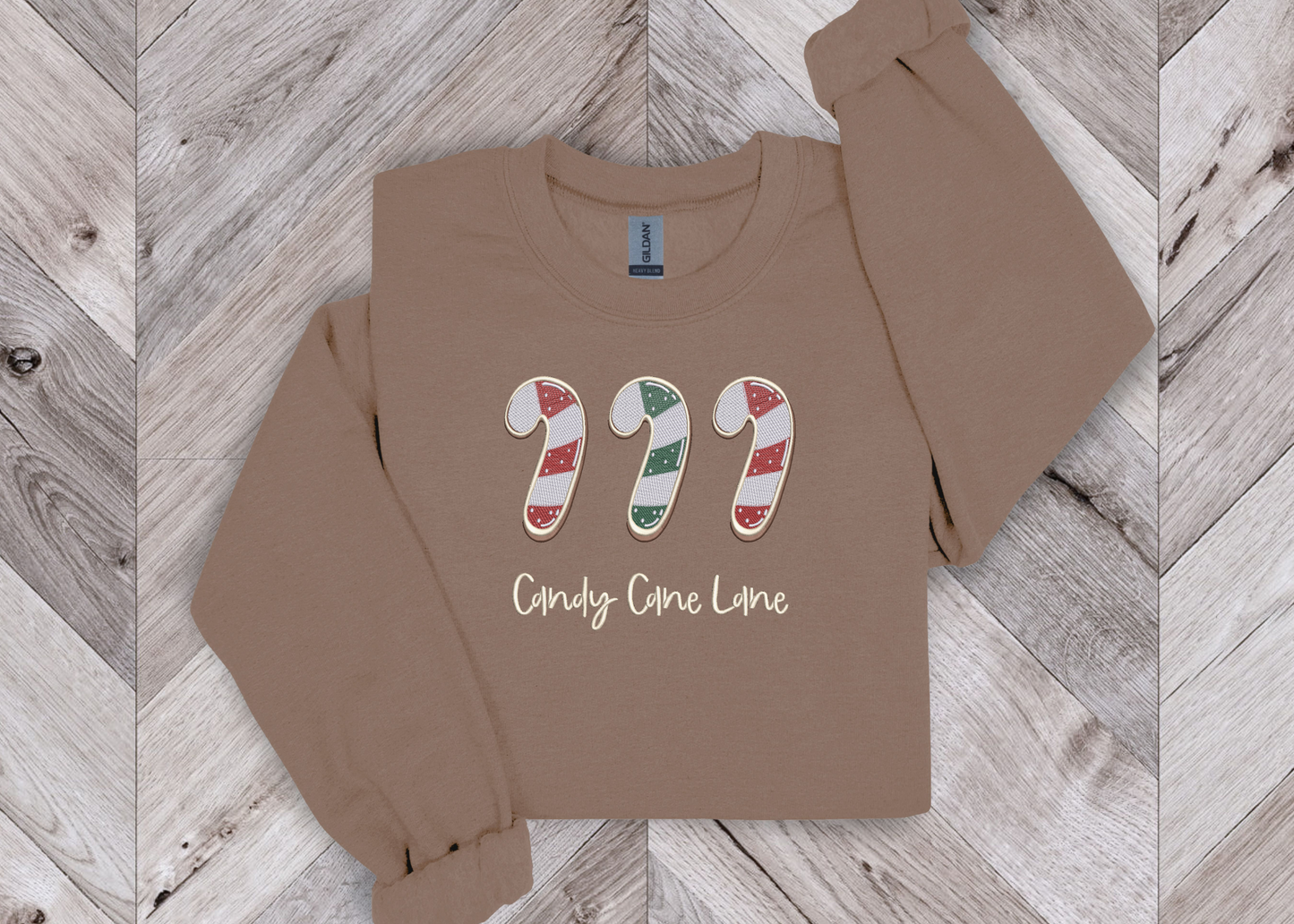 Candy Cane Lane Crewneck