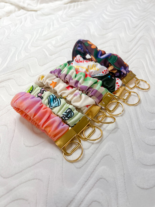 Scrunchie Keychains