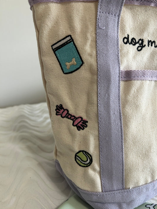 Dog Mom Tote Bag