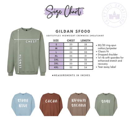 Custom Christmas Tree Crewneck