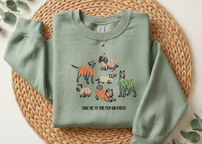 Pup-Kin Patch - Tees & Crewnecks