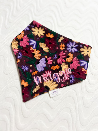 Piano Poppies Bandana