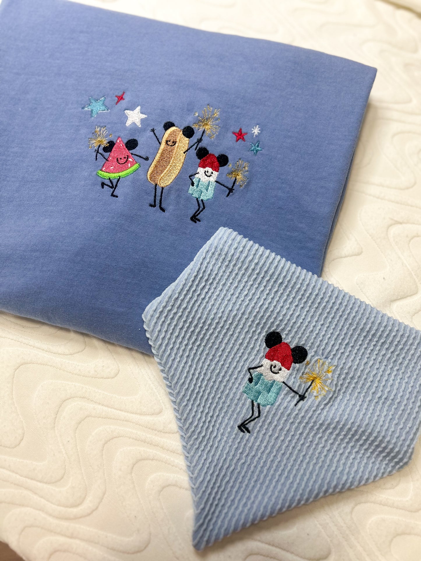Stars, Stripes, and Snacks Bandana