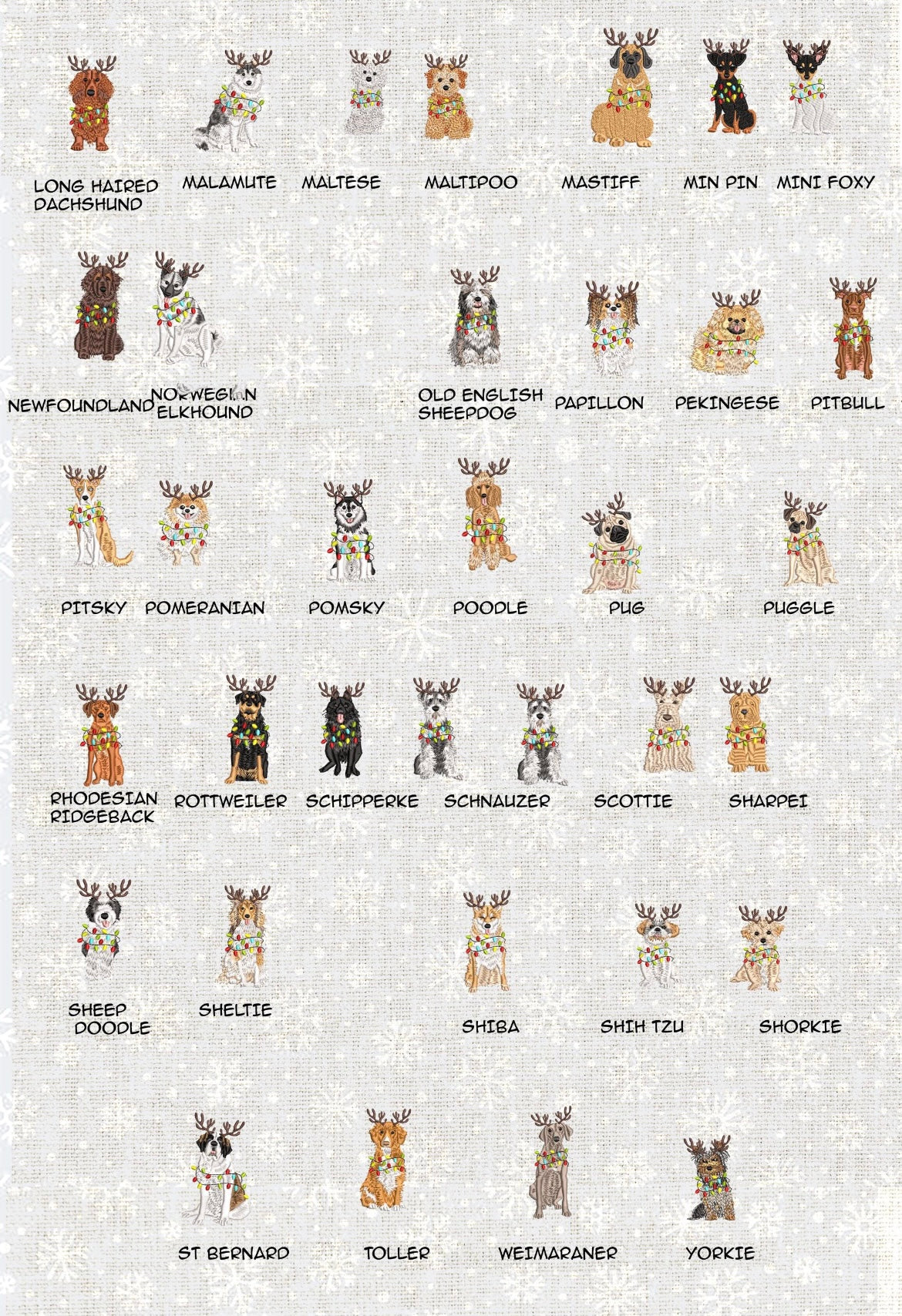 Holiday Dog Crewneck