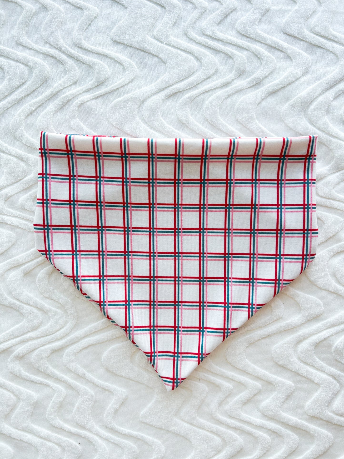 Holiday Plaid Bandana