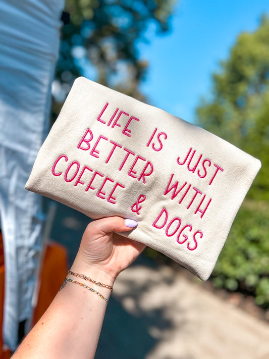 Coffee & Dogs Crewneck