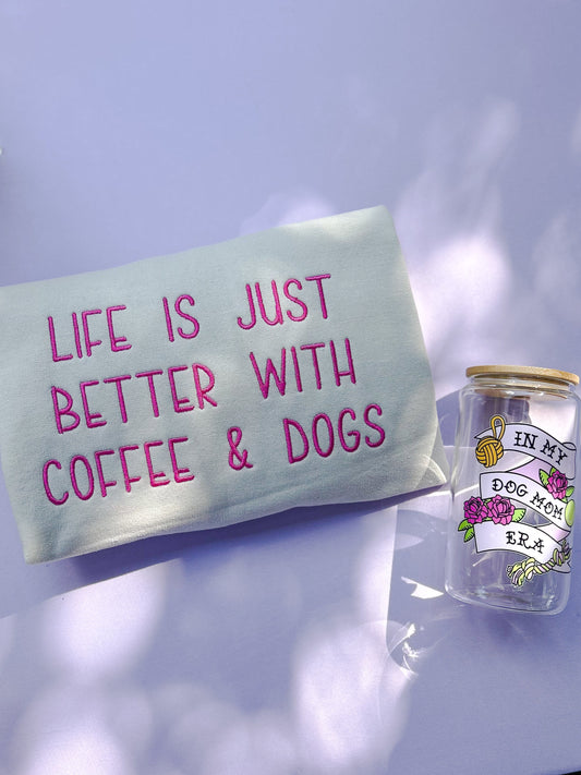 Coffee & Dogs Crewneck
