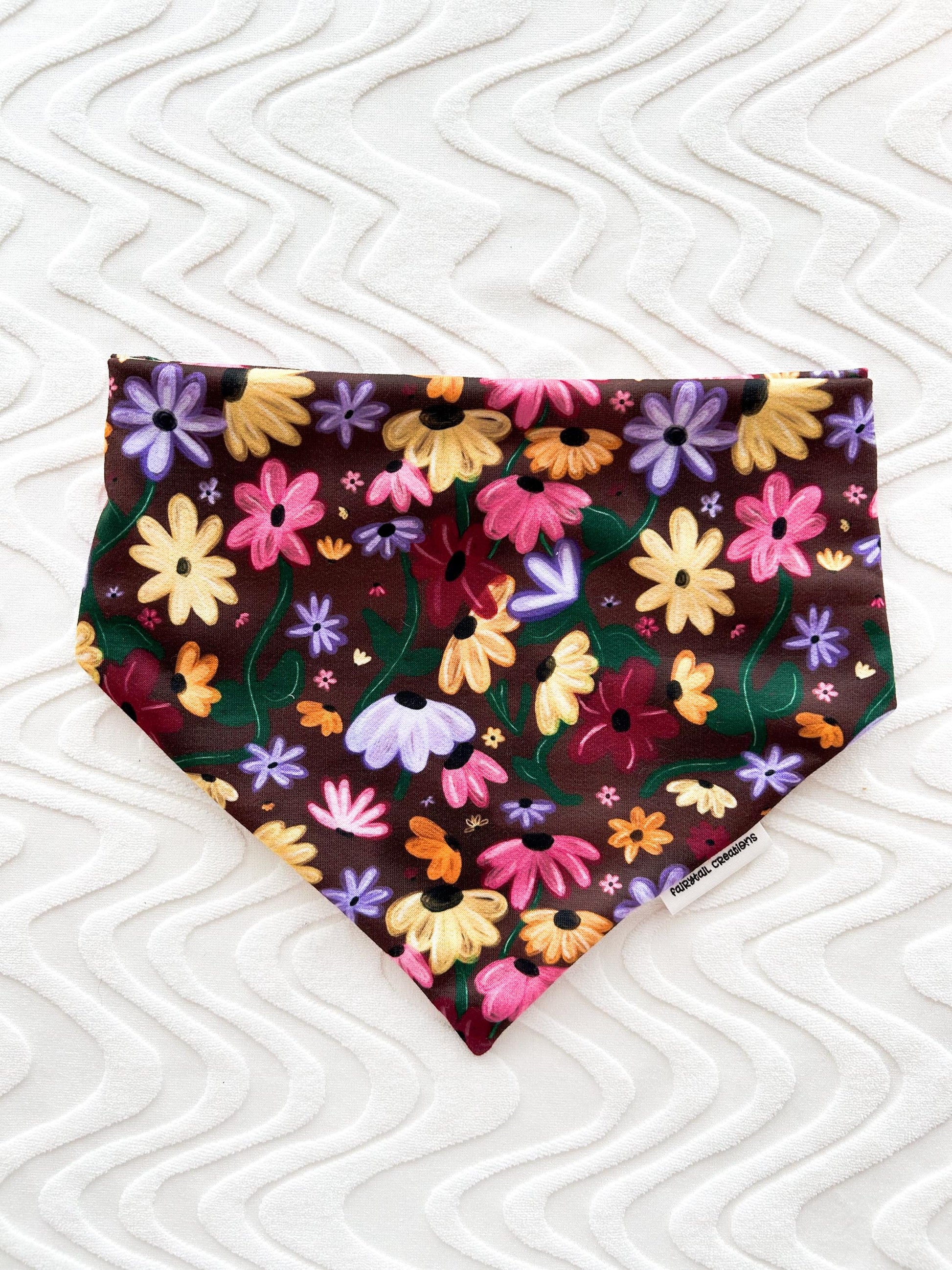 Piano Poppies Bandana