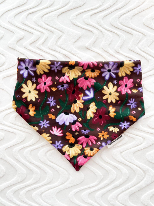 Piano Poppies Bandana