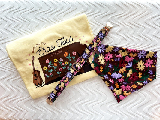 Piano Poppies Collar
