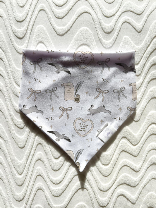 Love and Poetry Bandana