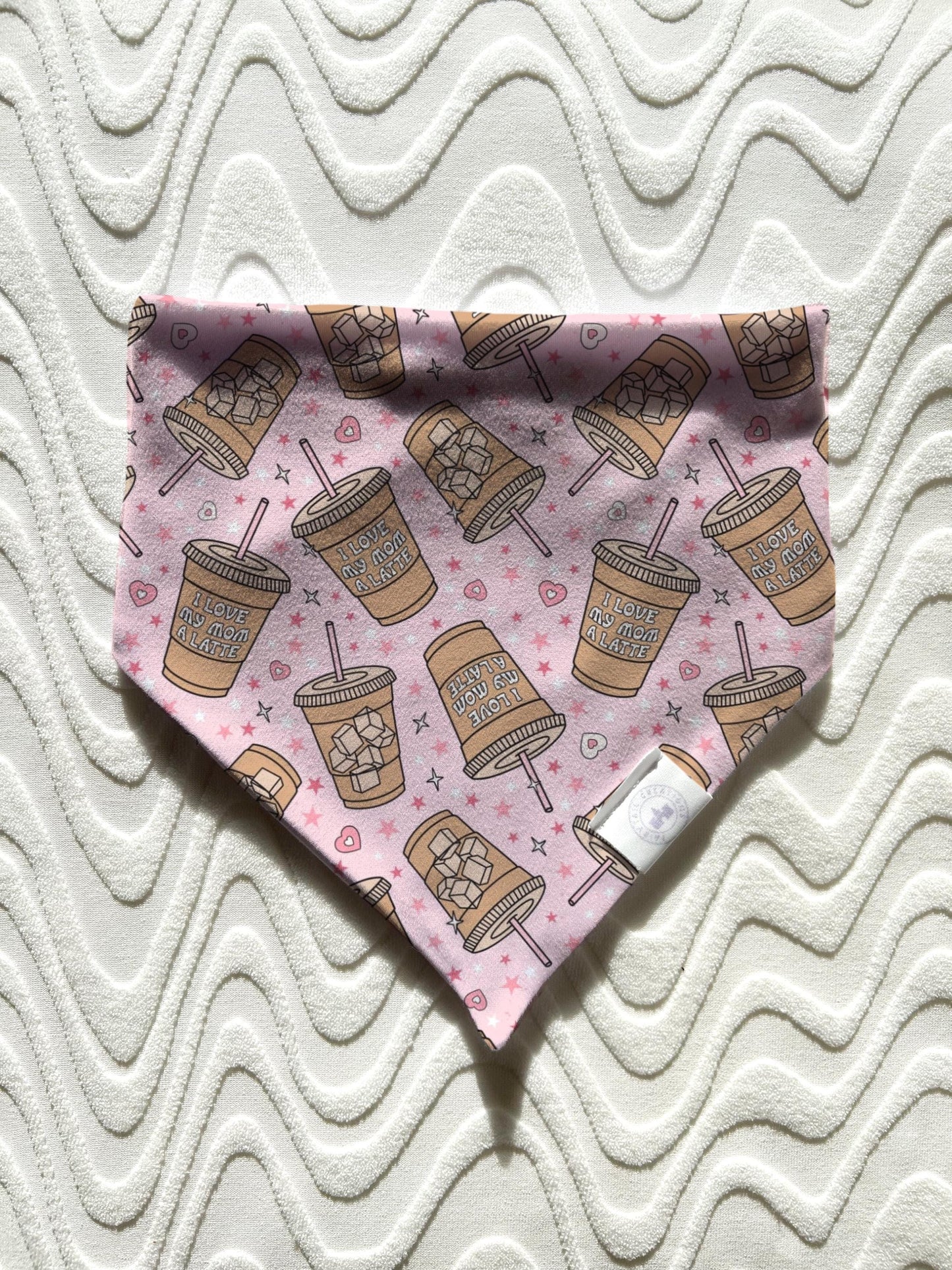Love Mom a Latte Bandana