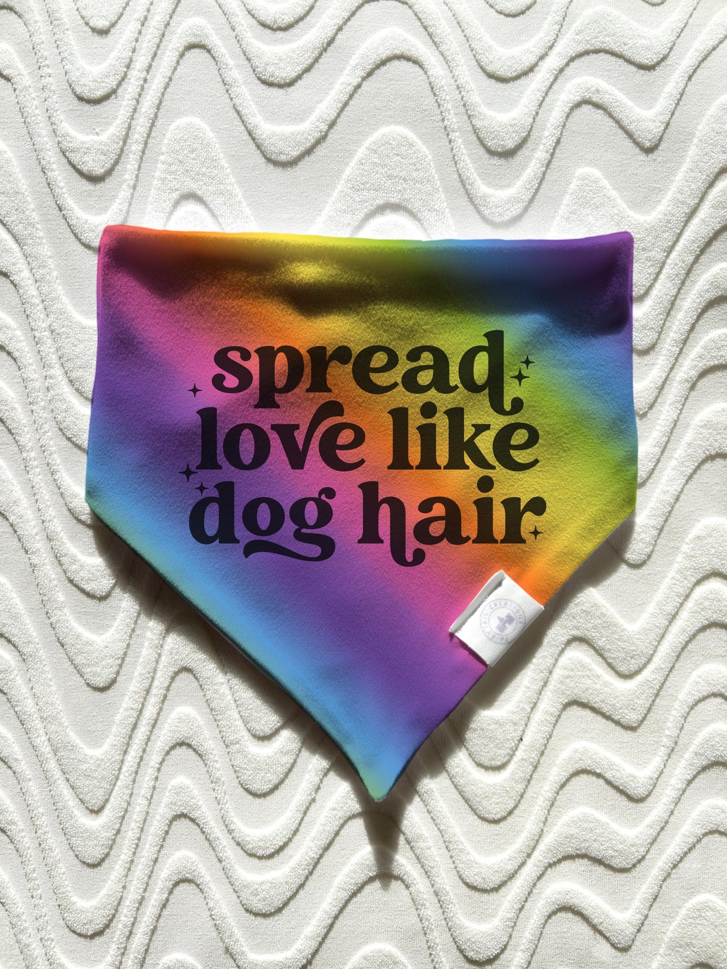 Spread Love Like Dog Hair Bandana