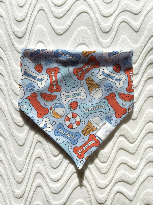 Pool Pawty Bandana