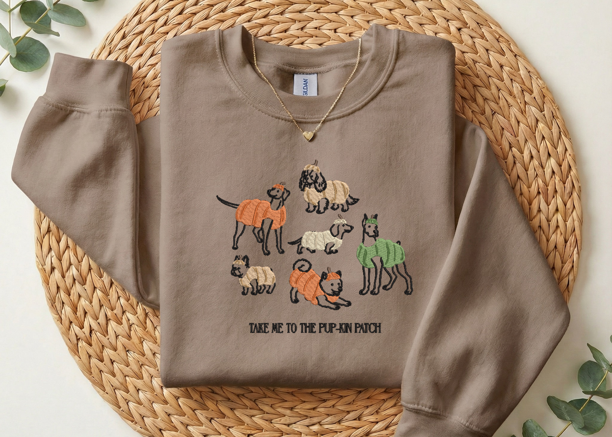Pup-Kin Patch - Tees & Crewnecks
