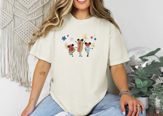 Stars, Stripes, and Snacks Shirt